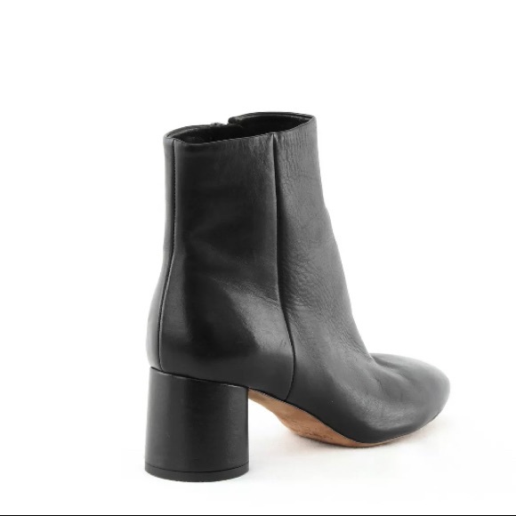 VINCE Black Leather Tillie Booties - Picture 4 of 14